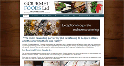 Desktop Screenshot of gourmetfood.co.uk